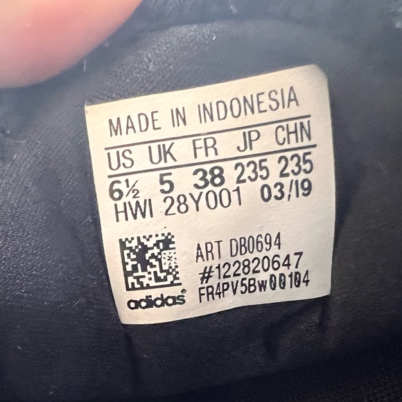 adidas Women's Cloudfoam Pure Running Shoe, black 6.5, DB0694 walking tennis - Picture 3 of 9